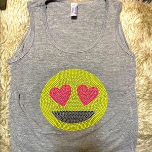 Little girls gray tank. So cute!🥰❤️